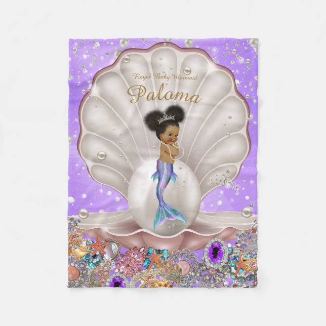 Couverture Polaire Tondez les couvertures, baby shower, bébé, (Devant)