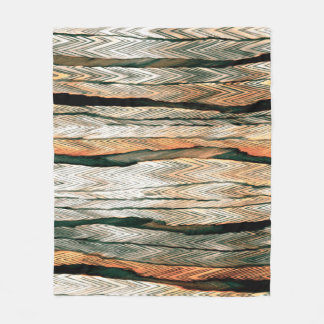 Couverture Polaire tons pastel Abstraits couleur neutre géo teint mel