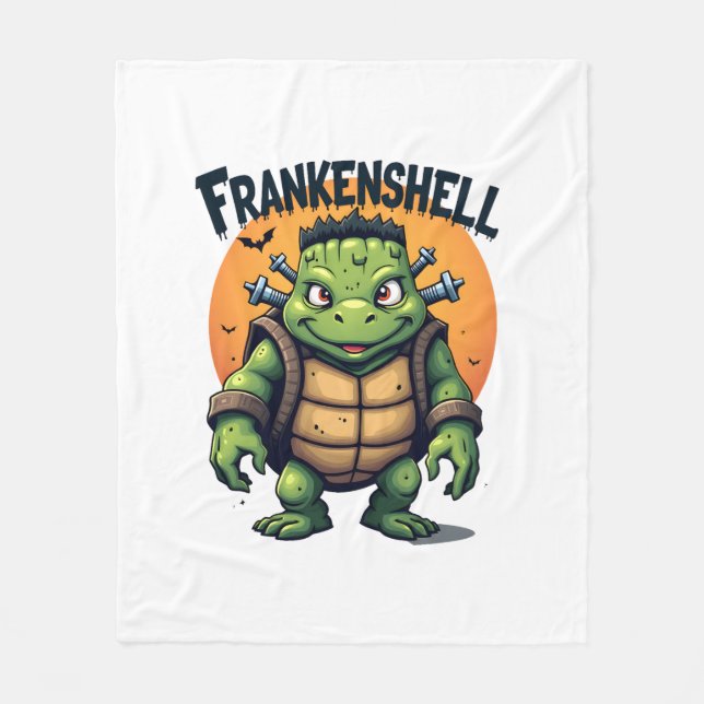 Couverture Polaire Tortue franche (Devant)