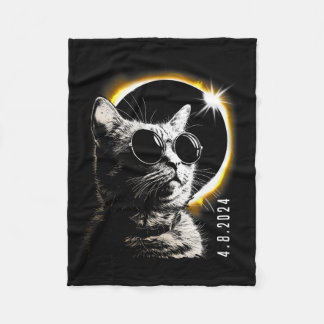 Couverture Polaire Total Solaire Eclipse 2024 Lunettes Avril 8 Hommes