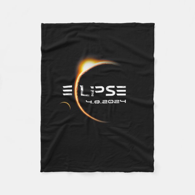 Couverture Polaire Totalité 4.08.2024 Total Éclipse Solaire 2024 (Devant)