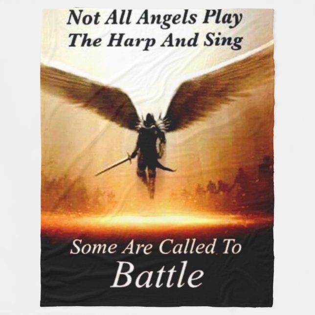 COUVERTURE POLAIRE TOUS LES ANGELS NE JOUENT PAS LE HARP (Devant)