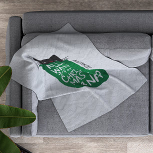 Couverture Polaire Tout ce que je veux pour Noël est une sieste