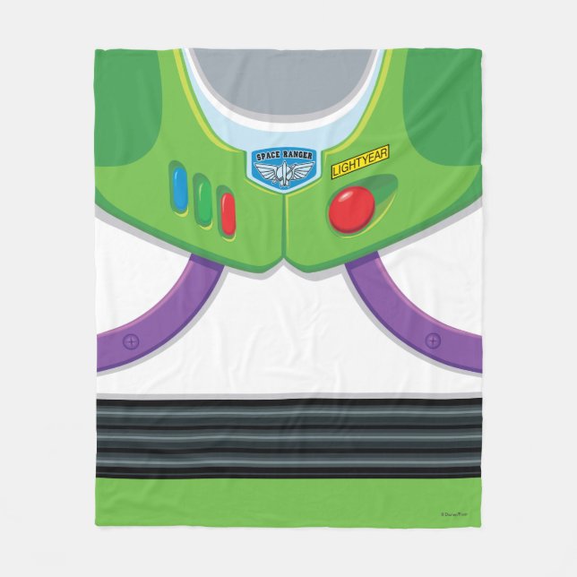 Couverture Polaire Toy Story| Costume de Ranger Spatial de Buzz Light (Devant)