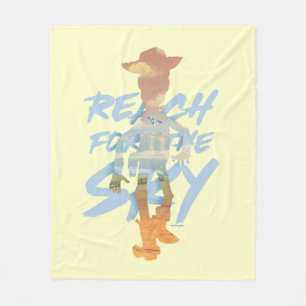 Couverture Polaire Toy Story "Reach For The Sky" Woody & Buzz Art