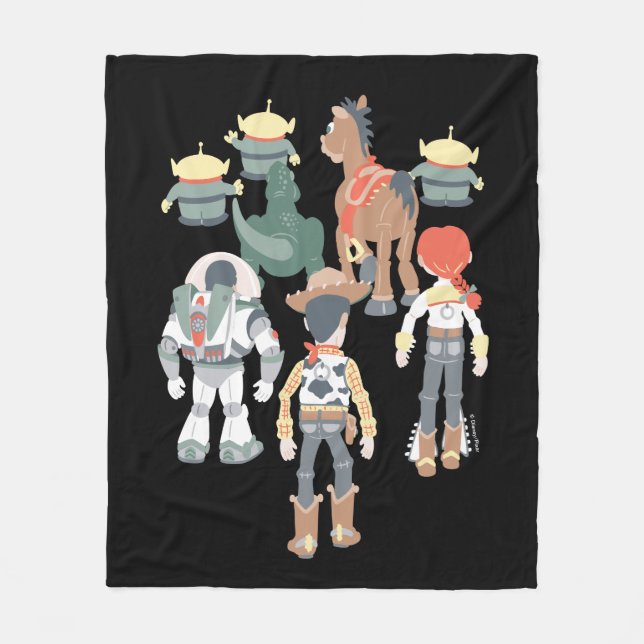 Couverture Polaire Toy Story| Toy Story Friends Turn 6 (Devant)