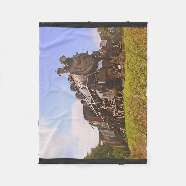 Couverture Polaire Train de vapeur (Devant)