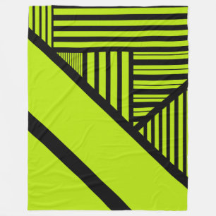 Couverture Polaire Triangle - Vert chaux