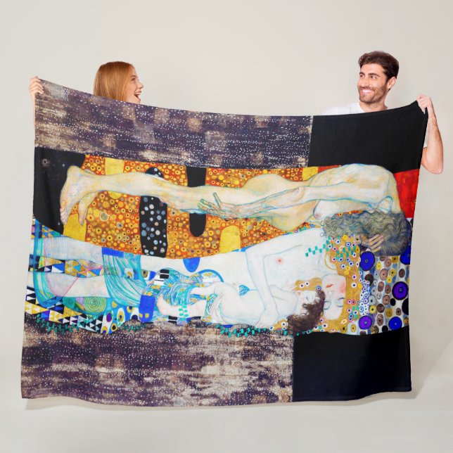 Couverture Polaire Trois ans de vie, Gustav Klimt (En situation)