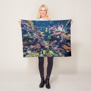 Couverture Polaire Tropical Beaches Underwater Coral Reef
