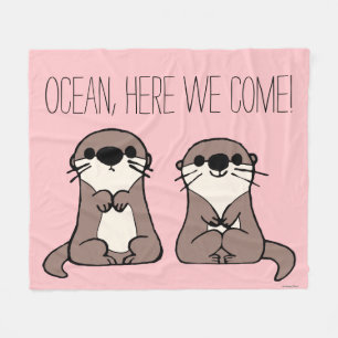 Couverture Polaire Trouver Dory  Dessin de loutres