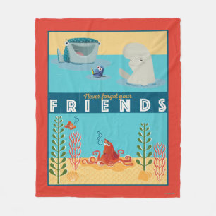 Couverture Polaire Trouver Dory N'oubliez jamais vos amis