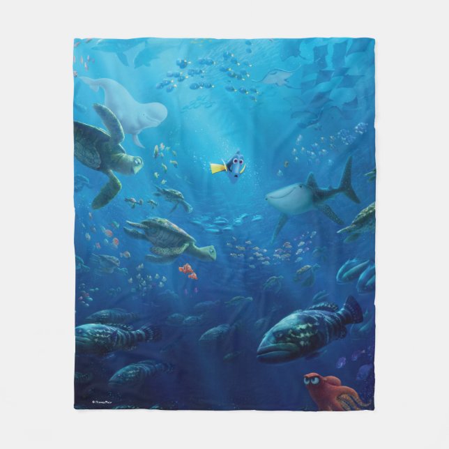 Couverture Polaire Trouver Dory| Poster Art (Devant)