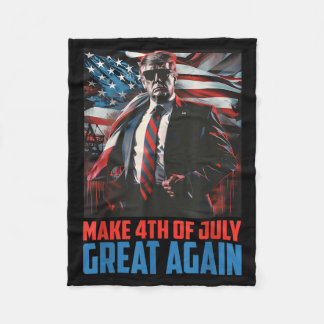 Couverture Polaire Trump 2024 Rendez au 4 juillet sa grandeur Jour de