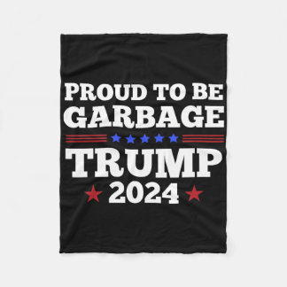 Couverture Polaire Trump 2025 Proud To Be Garbyge Presidential Electi