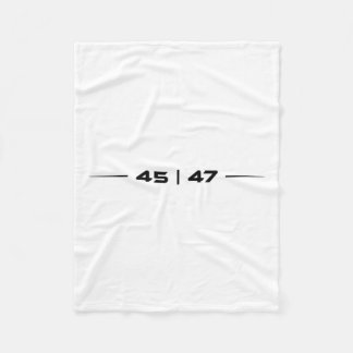 Couverture Polaire Trump 45 47 Trump Conception rétro futuriste