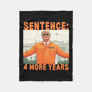 Couverture Polaire Trump 4 ans de prison supplémentaire 45 47 Maison 