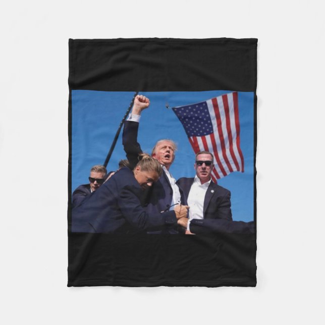 Couverture Polaire Trump Attaque Trump Contre Trump Lutte Pour L'Amér (Devant)