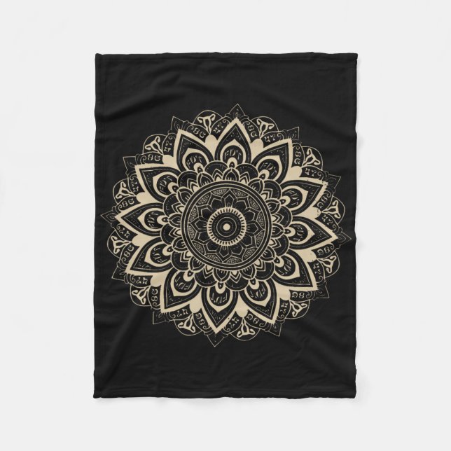 Couverture Polaire Trump Clic Mandala Style 86 47 Subtle Resist 8647 (Devant)