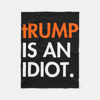 Couverture Polaire Trump est un idiot 