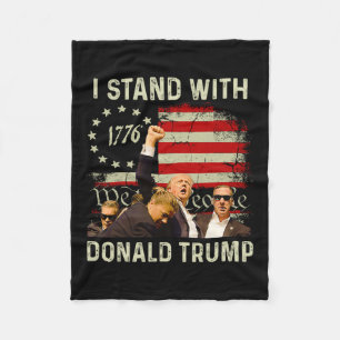 Couverture Polaire Trump et Trump amusants 2024