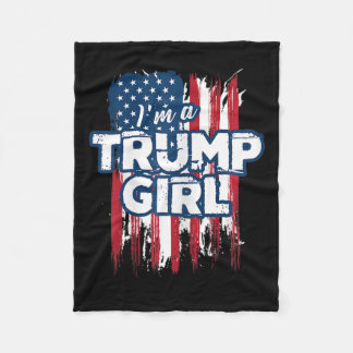 Couverture Polaire Trump Fille Trump Pro Président Donald Trump Supp