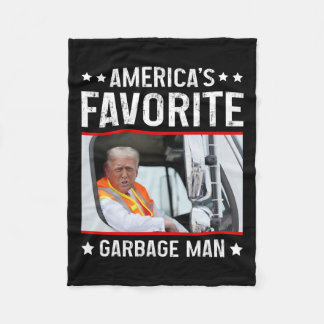 Couverture Polaire Trump Garge Tru, l'homme favori de l'Amérique