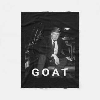 Couverture Polaire Trump Goat cadeau républicain conservateur Trump 2