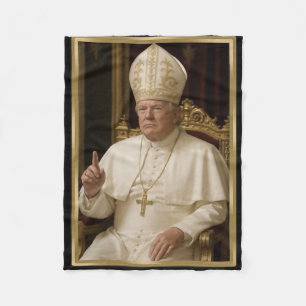 Couverture Polaire Trump pour le pape T chemise président Trump Tee -