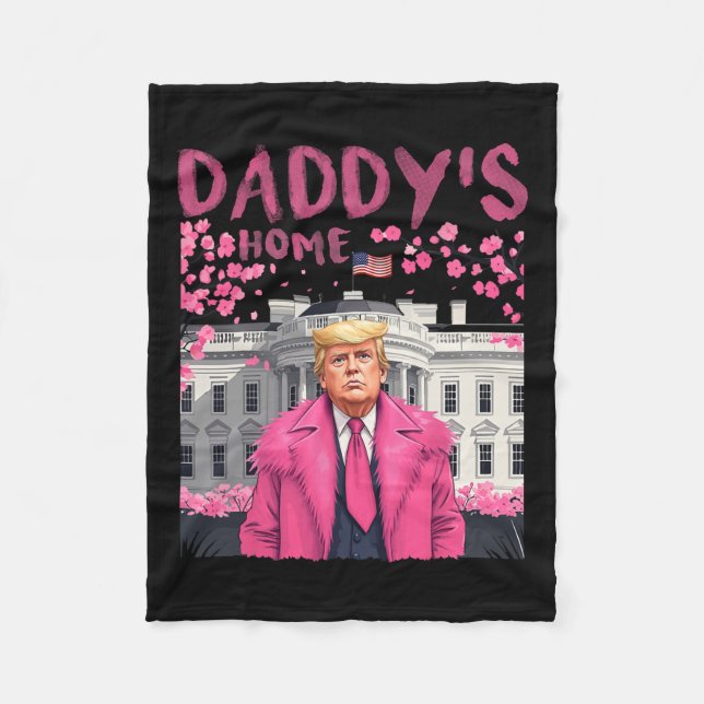 Couverture Polaire Trump Président de nouveau Daddy's Home Take Ameri (Devant)