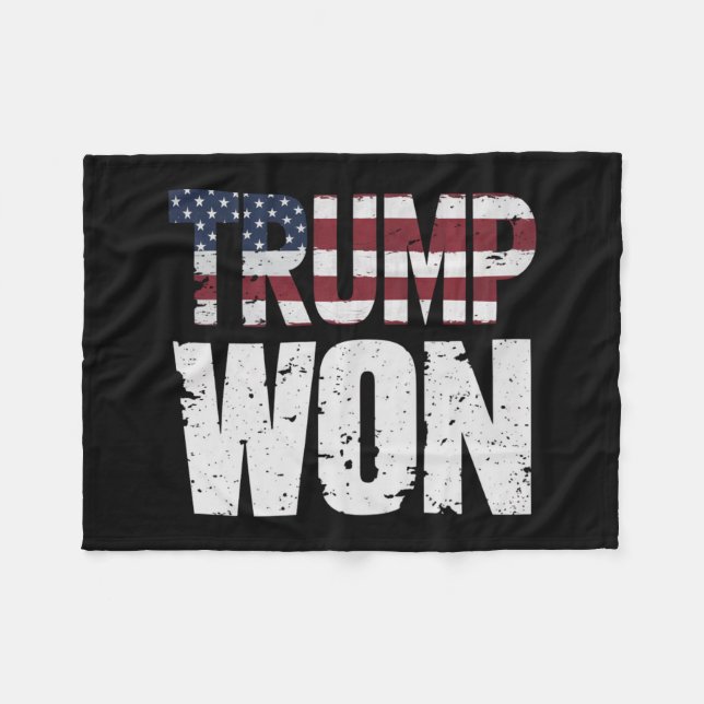 Couverture Polaire Trump remporte la 47e élection présidentielle amér (Devant (Horizontal))