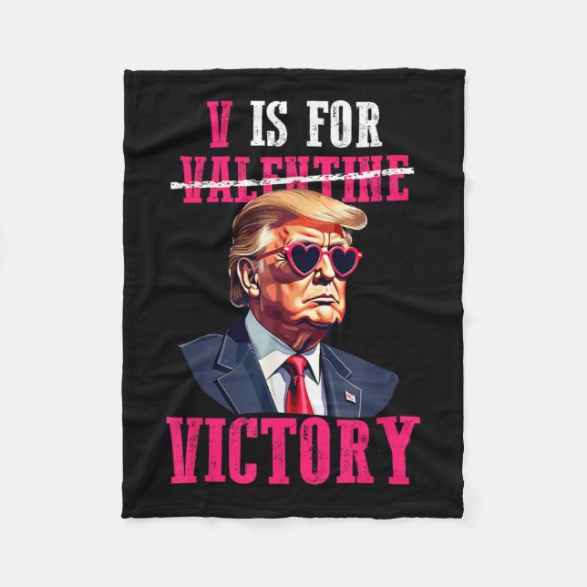 Couverture Polaire Trump Valentines Jour V : Une victoire pour Trump (Devant)