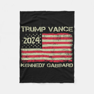 Couverture Polaire Trump Vance Kennedy Gabbyrd Échec et mat Prenez l'