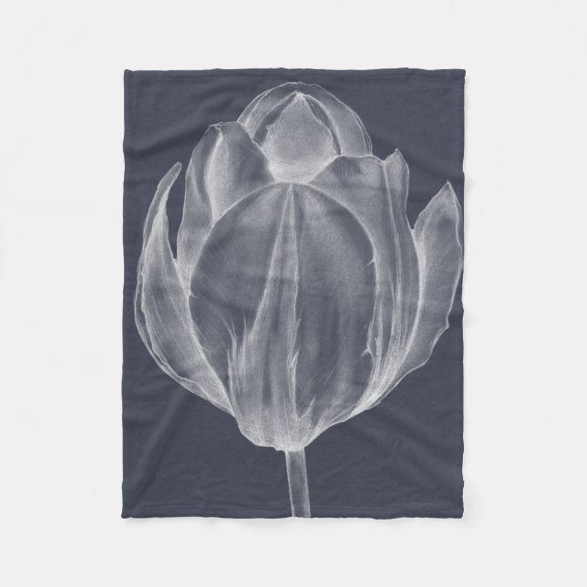 Couverture Polaire Tulipe monochrome I (Devant)