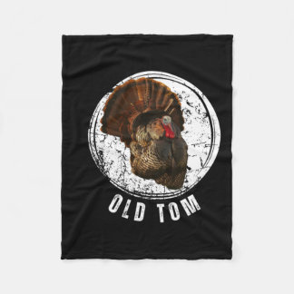 Couverture Polaire Turquie Chasse Chemise Vieux Tom Gobbler Turquie H