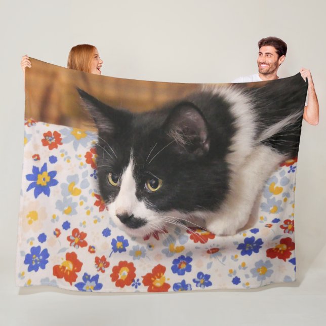 Couverture Polaire Tuxedo (En situation)