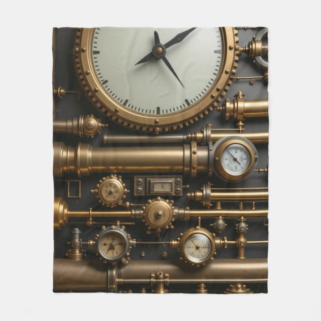 Couverture Polaire Tuyaux et carrosserie en vapeur (Devant)