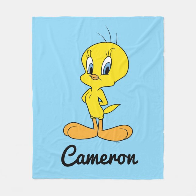 Couverture Polaire TWEETY™ | Clever Bird Personalized (Devant)