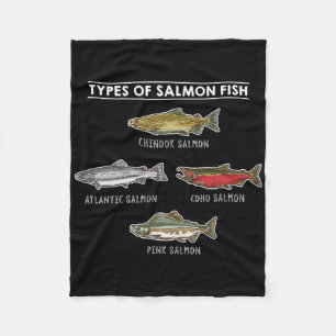 Couverture Polaire Types de poissons saumons pour la pêche au saumon