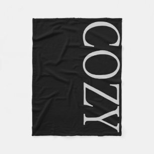 COUVERTURE POLAIRE TYPOGRAPHIE DE VACANCES COSY FLEECE BLANKET