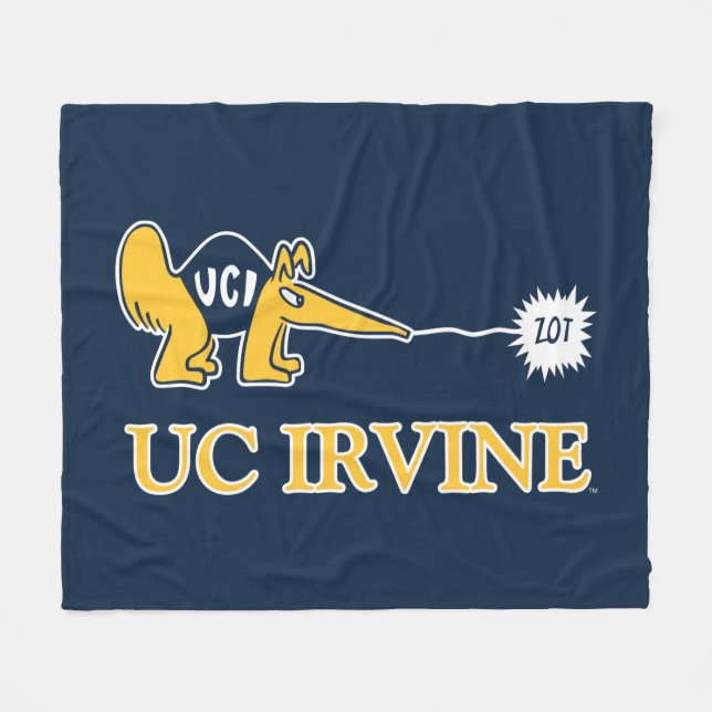 Couverture Polaire UC Irvine | UCI Anteaters Zot! (Devant (Horizontal))
