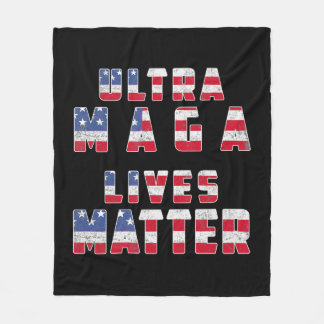 Couverture Polaire Ultra Maga Donald Trump Joe Biden Amérique républi