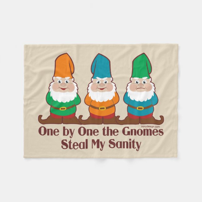 Couverture Polaire Un les gnomes (Devant (Horizontal))