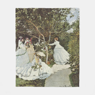 Couverture Polaire Un moulin à vent à Zaandam Claude Monet