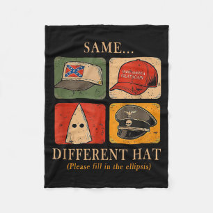 Couverture Polaire Un puzzle amusant, même...différent Chapeau,Tee dr