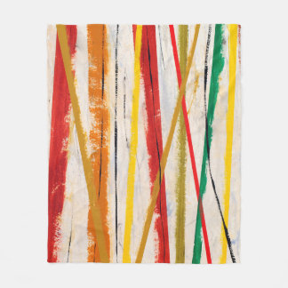 Couverture Polaire un tableau abstrait