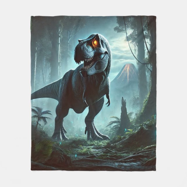 Couverture Polaire Un Tyrannosaurus rex massif (Devant)