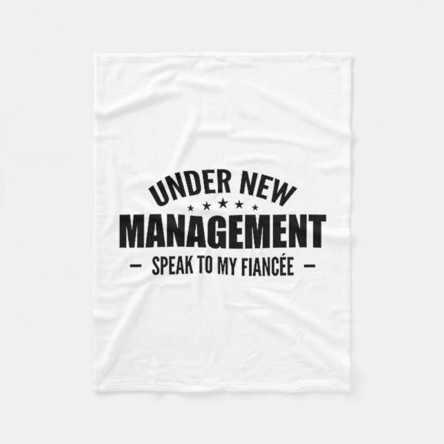 Couverture Polaire Under New Management Speak To My Fiancée - Future  (Devant)
