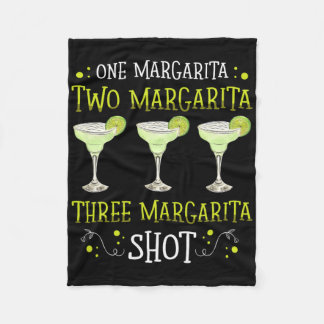 Couverture Polaire Une Margarita Deux Margaritas Un Shot Pour Un Amat