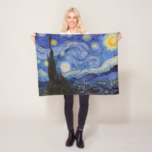 Couverture Polaire Une Nuit étoilée : Saint-Rémy par Vincent Van Gogh